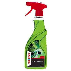 Sheron Glasreiniger 500 ml für streifenfreie Autoscheiben, Autopflege.