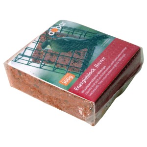 Dobar Energieblock Beeren 300g, Wildvogelfutter mit Früchten für extra Energie.