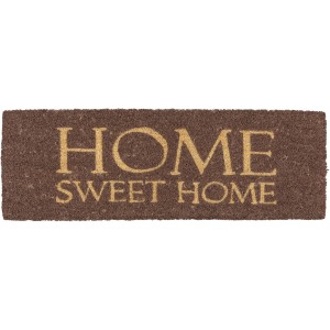 Astra Türmatte Coco Style 25 cm x 75 cm Home Sweet Home Grau