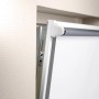 Detailaufnahme: Weißes Thermostopp-Seitenzug-Rollo (150x60 cm) mit Easyfix-System zur Montage ohne Bohren.