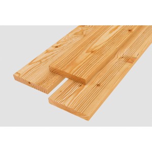 Terrassendiele mitteleurop. Lärche natur 2,8 cm x 14,5 cm x 400 cm