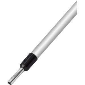 Isolierte Aderendhülse, Ø 1,5 mm, 100 Stück, für sichere Kabelverbindungen.