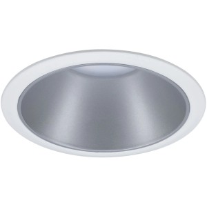 Paulmann LED-Einbauleuchte Cole, 6,5W, weiß-silber matt. Deckenlampe für Innenräume.