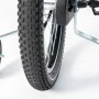 Fischer Stützräder für Kinderfahrrad (12-20 Zoll) montiert am Hinterrad.