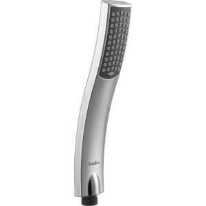 baliv Handbrause HBR-50.110, verchromt/grau, Stabform mit Antikalk-Noppen.