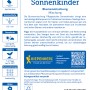 Kiepenkerl Saatgut Sonnenkinder Blumenmischung, Packung mit Infos zu Aussaat und Blütezeit.