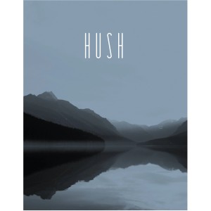 Komar Wandbild Word Lake Steel 40 x 50 cm