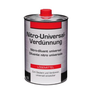 Nitro-Universal-Verdünnung Lösemittel Transparent 1 l