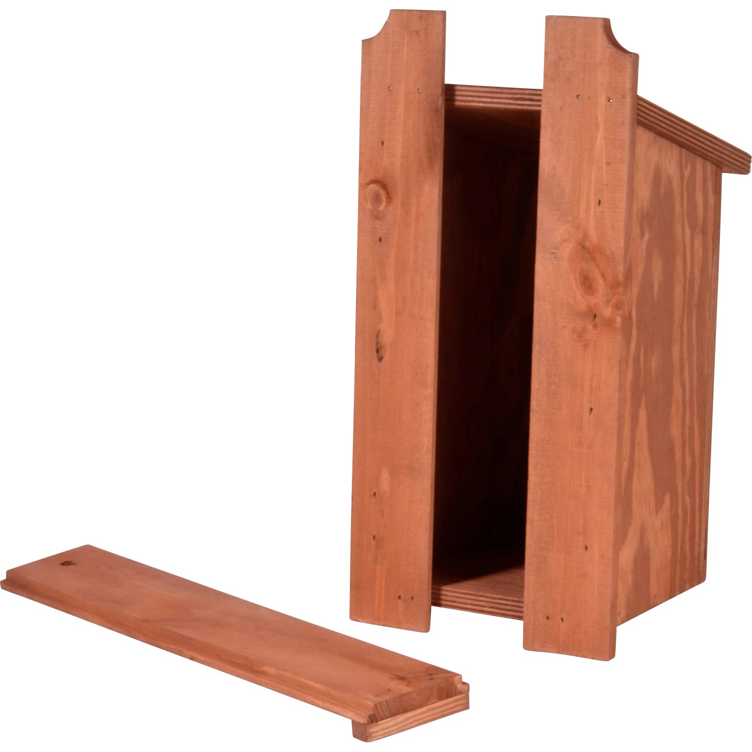 Dobar Nistkasten aus Kiefernholz, demontiert. Ideal für Haussperlinge.
