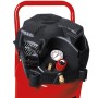 Einhell Kompressor TH-AC 240/50/10 OF, 1500 W, rot/schwarz, mit Manometer und Druckminderer.
