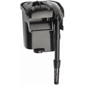 Aquael Versamax Mini Aquarium Filter, Kaskadenfilter in Schwarz für Nano-Aquarien.