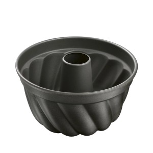 Kelomat Gugelhupfform, Ø 24 cm, schwarz, Kuchenform für saftige Gugelhupfe.