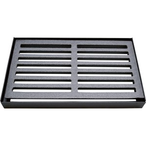 Gitterrost mit Rahmen für Kaminofen Arrezzo, Ersatzteil für Feuerstelle.