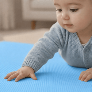 LittleTom Baby & Kinder Puzzlematte 30 x 30 cm 9 Stück Blau