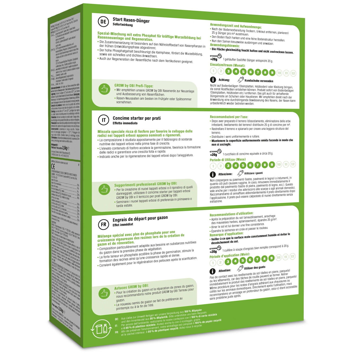 OBI Start Rasen-Dnger 2,5 kg kaufen bei OBI