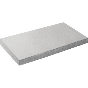 Graue Premac Terrassenplatte Ester, 60x30x5 cm, aus Beton für Terrasse und Gehweg.