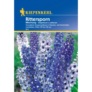 Kiepenkerl Rittersporn Mischung, mehrfarbig: Blumensamen für farbenfrohe Blumenbeete.