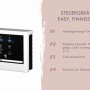 Steuergerät für Karibu Sauna Seros 2 mit digitaler Anzeige und Funktionen.