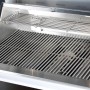 Detailaufnahme des Edelstahl-Grillrosts der Buschbeck Outdoorküche Bradford.