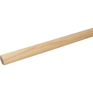 FN Neuhofer Viertelstab Eiche Natur Lackiert 12 x 12 x 2.400 mm