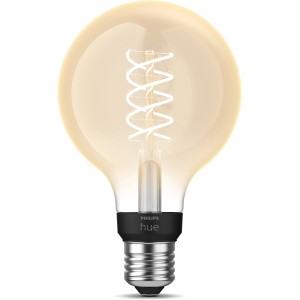 Philips Hue LED-Leuchtmittel E27 Einzelpack White G93 Filament 550 lm