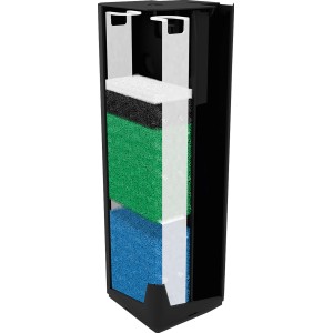 Juwel Bioflow Super Innenfilter für Aquarien bis 150L mit Filtermedien und Pumpe.