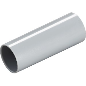 Helle, graue Muffe EN 16 für starre Isolierrohre, 5 Stück im Set.