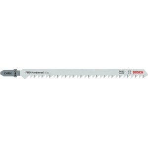 Bosch Stichsägeblatt T 344 DF, 3er-Pack für schnelle Schnitte in Hartholz.