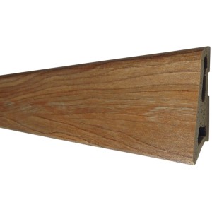 Sockelleiste Boston Design Mountain Oak, 60 mm hoch, Holzdekor