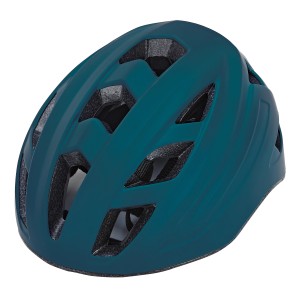 Blauer Prophete Fahrradhelm Eco Urban mit ABS-Hartschale und LED-Licht.