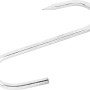 Verzinkter Fleischerhaken, 140 mm, S-Form, für Ketten und weiche Gegenstände.