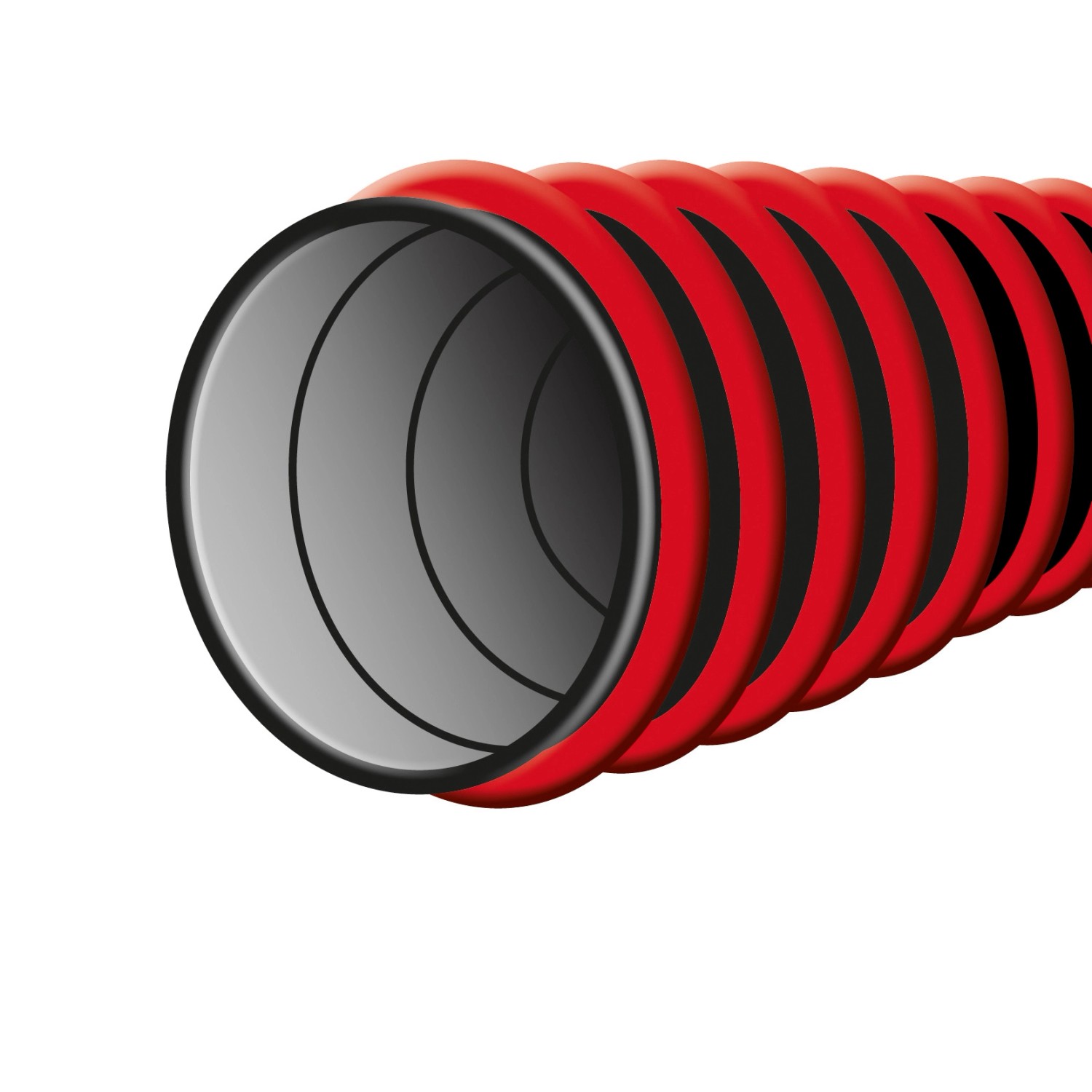 Roter Saugschlauch für Einhell Nass-Trockensauger TE-VC 2340 SACL.