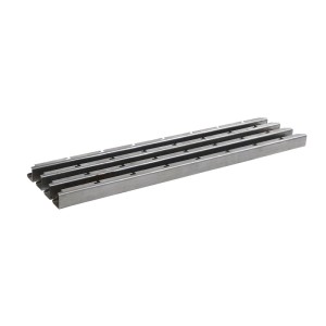Drei blanke Cortenstahl Segmente für bellissa PANNELLO Hochbeet Bausatz. Modularer Metall-Bausatz.