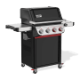 Weber Gasgrill EP-425 GBS Spirit 2025 mit 4 Brennern und digitalem Thermometer.
