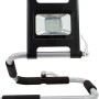 REV Ritter Akku-LED-Arbeitsleuchte Flex, 18W, Schwarz-Silber, flexibler Baustrahler mit Akku.