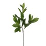 Grüner Mica Lorbeer Zweig, Kunstpflanze, 58 cm hoch.