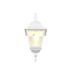 Weiße Trio LED-Laterne Livenza für Außenwand, 14x34x19 cm, mit Leuchtmittel