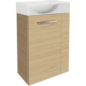 Fackelmann Waschbeckenunterschrank SBC Sandeiche, 44 cm breit.