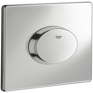 Grohe Skate Air Abdeckplatte horizontal in Chrom für WCs.