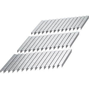 LUX Feindrahtklammern, 12,8 mm x 6 mm, Comfort, 5000 Stück, für Polster- und Dekorationsarbeiten.