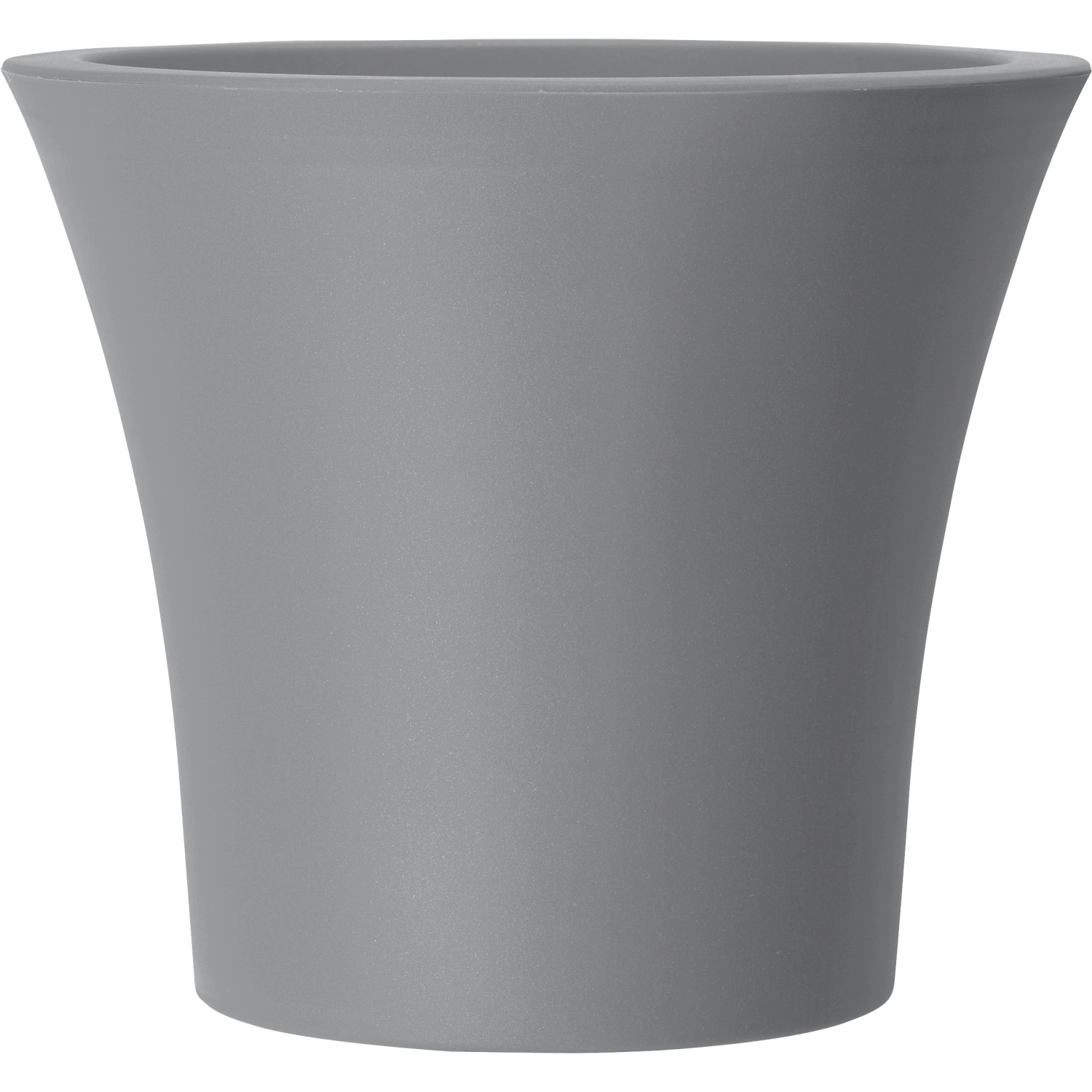 Emsa Blumenkübel City Curve 30 cm Staubgrau kaufen bei OBI