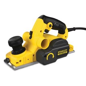 Stanley FatMax Elektrohobel FME630K in Gelb und Schwarz, Hobel für Holzbearbeitung.