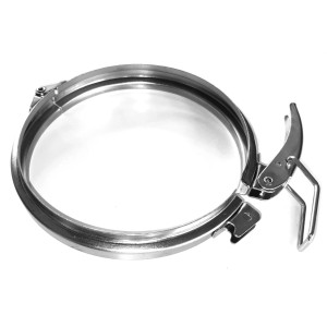 Summer Fun Spannring aus Metall für 6-Wege Ventil mit Klappverschluss.