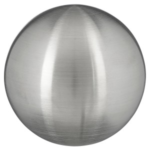 Mica Decorations Dekokugel, Edelstahl, Ø 8cm, silber matt.