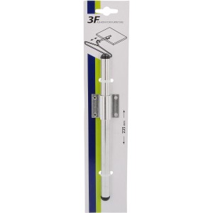 Siro Kleiderlüfter 2234, Aluminium, 235 mm Länge, Garderobenhaken für Schränke.