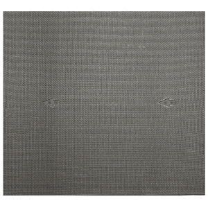 Anthrazit melierte Teppichfliese 50x50 cm aus Polypropylen. Kurzflor mit Richtungspfeilen für flexible Verlegung im Wohnbereich.