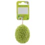 Grünes Plüsch-Osterei (7 cm) zum Hängen, Osterdeko für ein frühlingshaftes Zuhause.