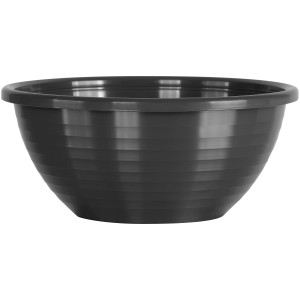 Anthrazitfarbene Geli Pflanzschale, Ø 23 cm, aus robustem Kunststoff für Innen- und Außenbereich.