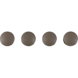 Fußkappen für Lounge- und Gartentisch Yorktown 4 Stück