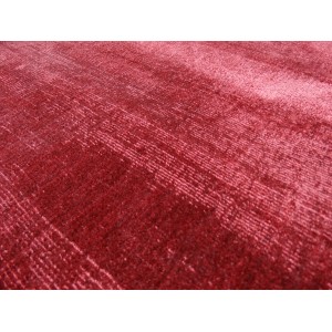 Roter Kayoom Teppich Luxury, Kurzflorteppich, 200x290 cm. Strapazierfähiger Teppich mit Baumwollrücken.